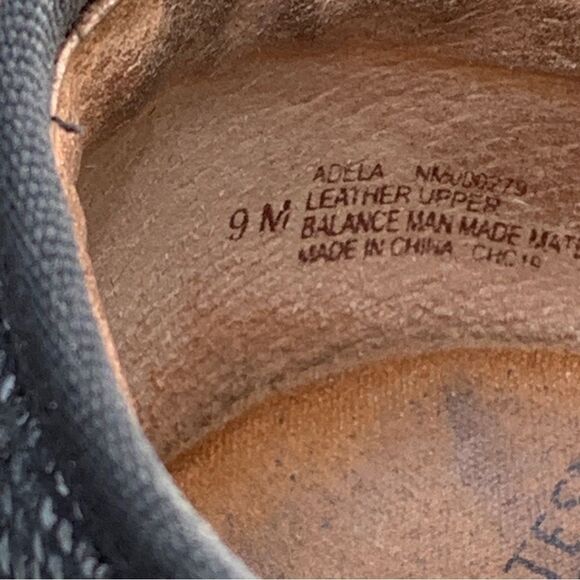 Nurse Mates Nursemates Adela Slip on Sneaker Black Silver Shoes Women’s size 9 - Picture 12 of 14